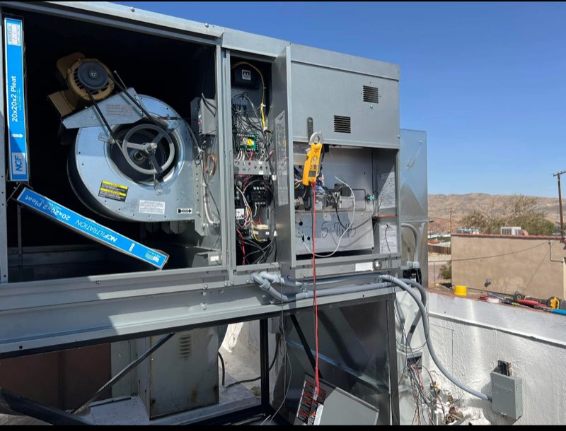 HB Heating and Cooling HVAC work photo