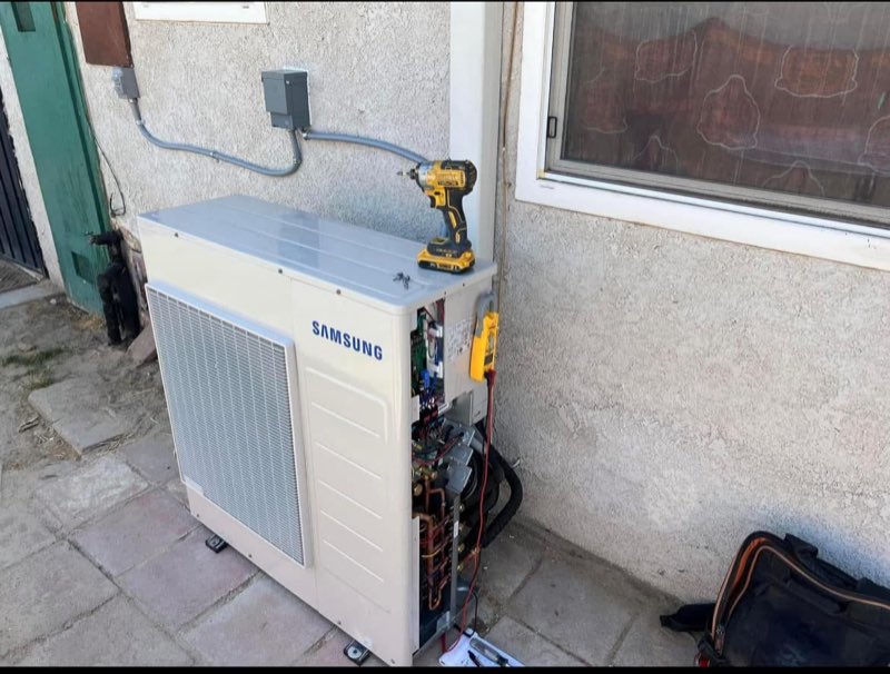 HB Heating and Cooling HVAC work photo