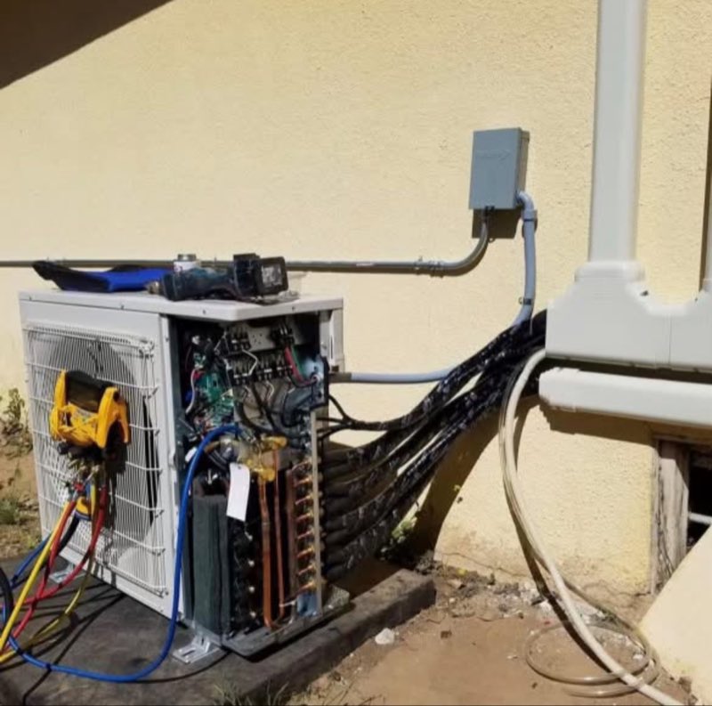 HB Heating and Cooling HVAC work photo