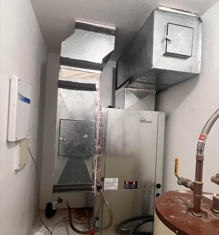HB Heating and Cooling HVAC work photo